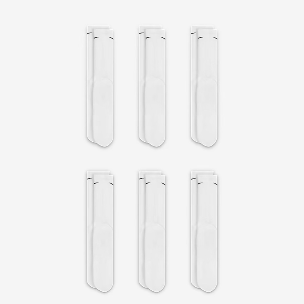 NIKE 
Training Crew Socks (6 Pairs)
Nike Everyday Cushioned - Picture 7 of 16
